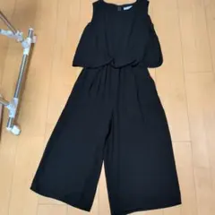 新品未使用タグ付 アンデミュウ オールインワンパンツ ブラック