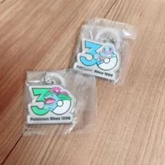 ポケモン 30周年記念 メタルチャーム ゼニガメ　フシギバナ 2種セット