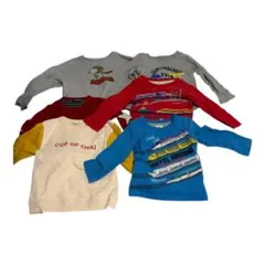 【100cm 男の子 6点まとめ売り】マーキーズ含む 保育園着 長袖