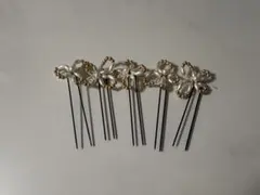 蝶のデザインヘアピンセット