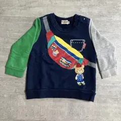 HOT BISCUITS ホットビスケッツ　トレーナー　80cm 2点セット