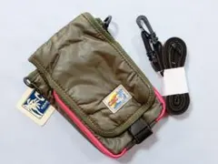 COAST ２ COAST ミニショルダーポーチ『カーキ x ピンク』