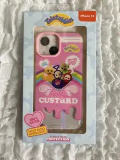 【SKINNYDIP】スマホケース for iPhone15（テレタビーズ）