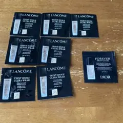 ランコム　リキッドファンデーション　7包　ディオール1包