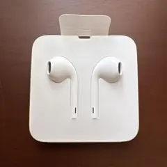 新品未使用 Apple iphone 純正　有線イヤホン　ライトニングケーブル