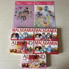 セーラームーン　チョコレート　明治　クリアファイル　コンプリート　全種類　2種
