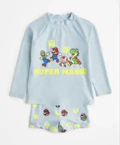 スーパーマリオ 水着セット 男の子用　100㎝くらい