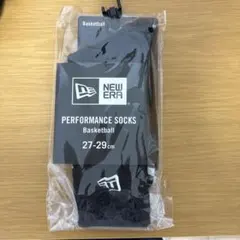 ニューエラ　バスケットボールソックス　黒のサムネイル