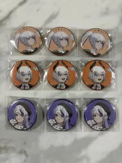 樋口楓　レヴィ・エリファ　竜胆尊　にじさんじ　SitR神戸　缶バッジ