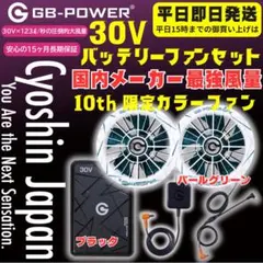 平日即日発送2026年限定長信ジャパン30Vバッテリーレッド ファン