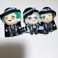 【3点セット】ツイステ 寮服ぬいぐるみ オクタヴィネル