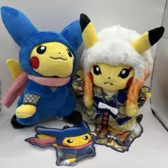 ポケモンセンタートウキョーDX ピカチュウ 忍者姿　歌舞伎風
