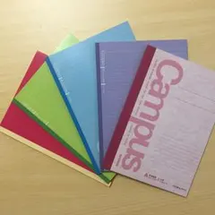 キャンパスノート他　5冊セット