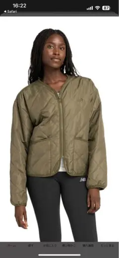 2025年最新】new balance キルティングジャケットの人気アイテム