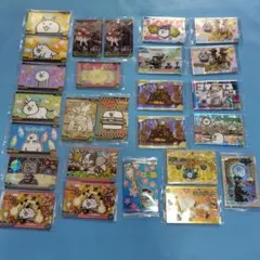 にゃんこ大戦争　ウエハース　トレカまとめ売り　バインダー・リフィル付き にゃんこ大戦争 ウエハース トレカまとめ売り バインダー・リフィル