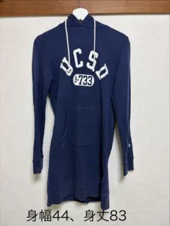 Champion UCSD ネイビーパーカー M