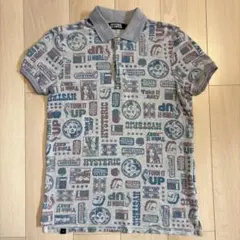 【00s archive】HYSTERIC GLAMOUR 総柄 ポロシャツ Mのサムネイル