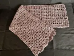 手作り　マフラー　レディース