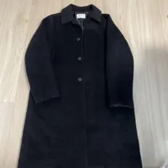 URBAN RESEARCH DOORS ステンカラーコート ブラック