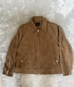 H&M ブラウン スエードジャケット