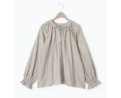 柄アソートクレリック前後2wayブラウス　サマンサモスモス