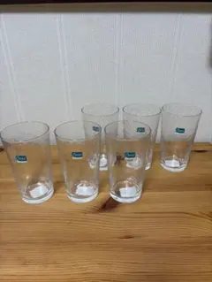 ガラス製コップ 6個セット