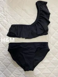 H&Mワンショルダービキニ/ブラックのサムネイル