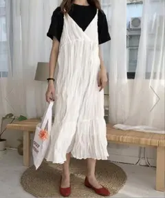 Doula Doula ワッシャークリンクルワンピース