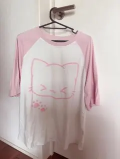 SHEIN 猫 Tシャツ