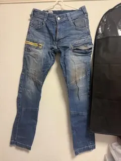 寅壱デニムブルー ワークパンツのサムネイル