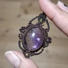 マクラメネックレス ネックレス