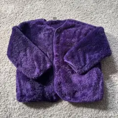 美品】devirock デビロック ボアフリースジャケット パープル 110