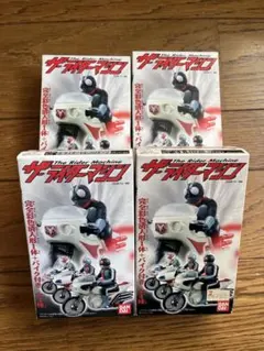 「仮面ライダー」ザ・ライダーマシン２個セット（１９９９年・新品） 仮面ライダー」ザ・ライダーマシン2個セット（1999年・新品
