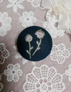 ＊ 刺繍ブローチ ＊ ～ お花 ～フラワー ブローチ ハンドメイド