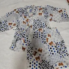 ミキハウス　甚平　　110cm　美品