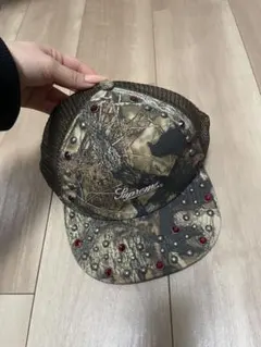 Supreme 迷彩CAP