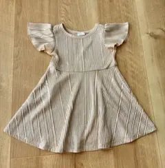 baby GAP プリーツワンピース ゴールド 12-18m