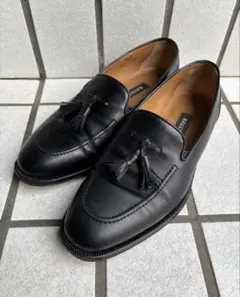 BALLY ブラック タッセルローファー　サイズ40.5のサムネイル