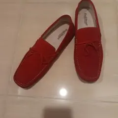 Paul Stuart モカシン デッキシューズ レッドのサムネイル