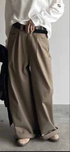argue］cotton twill backer mov pants - メルカリ