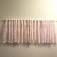 美品❗️カフェカーテン　２枚セット