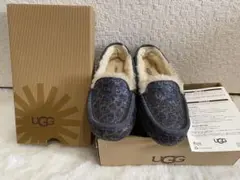UGG モカシン ネイビー系 ラメあり