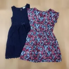 H&M キッズ 半袖ワンピース 2枚セット　140cm
