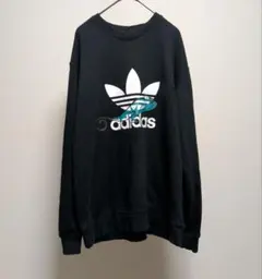アディダス　カメレオン　スウェット　L　ブラック