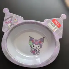 サンリオ　クロミ　のんびりタイム　ダイカット深皿　メラミン食器　ダイソーのサムネイル