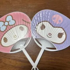 マイメロディ　うちわ