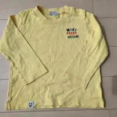 MIKI HOUSE イエロー 長袖Tシャツ