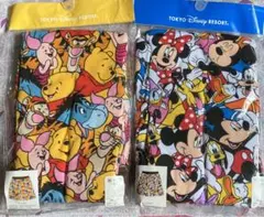 Disney メンズルームウエアパンツ　ミッキーフレンズ＆プーフレンズ　Mサイズ