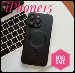 iPhone15 スマホケース　ブラック　MAG SAFE対応　新品未使用