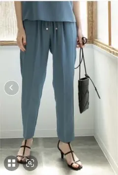 オペークドットクリップ　イージーテーパードパンツのサムネイル
